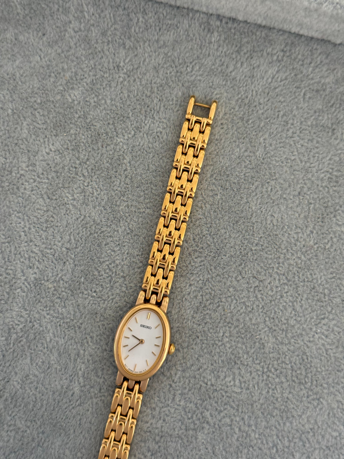 Boxed & Papers 1997 Gold Seiko Watch