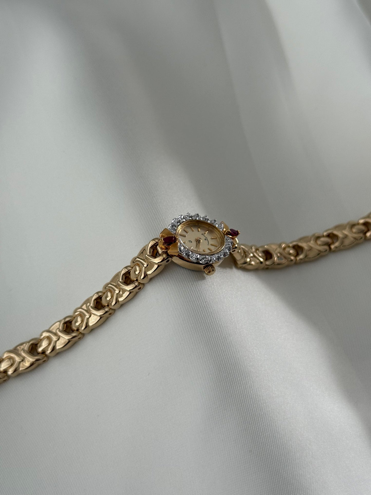 Pristine 1990’s Genuine Ruby Watch