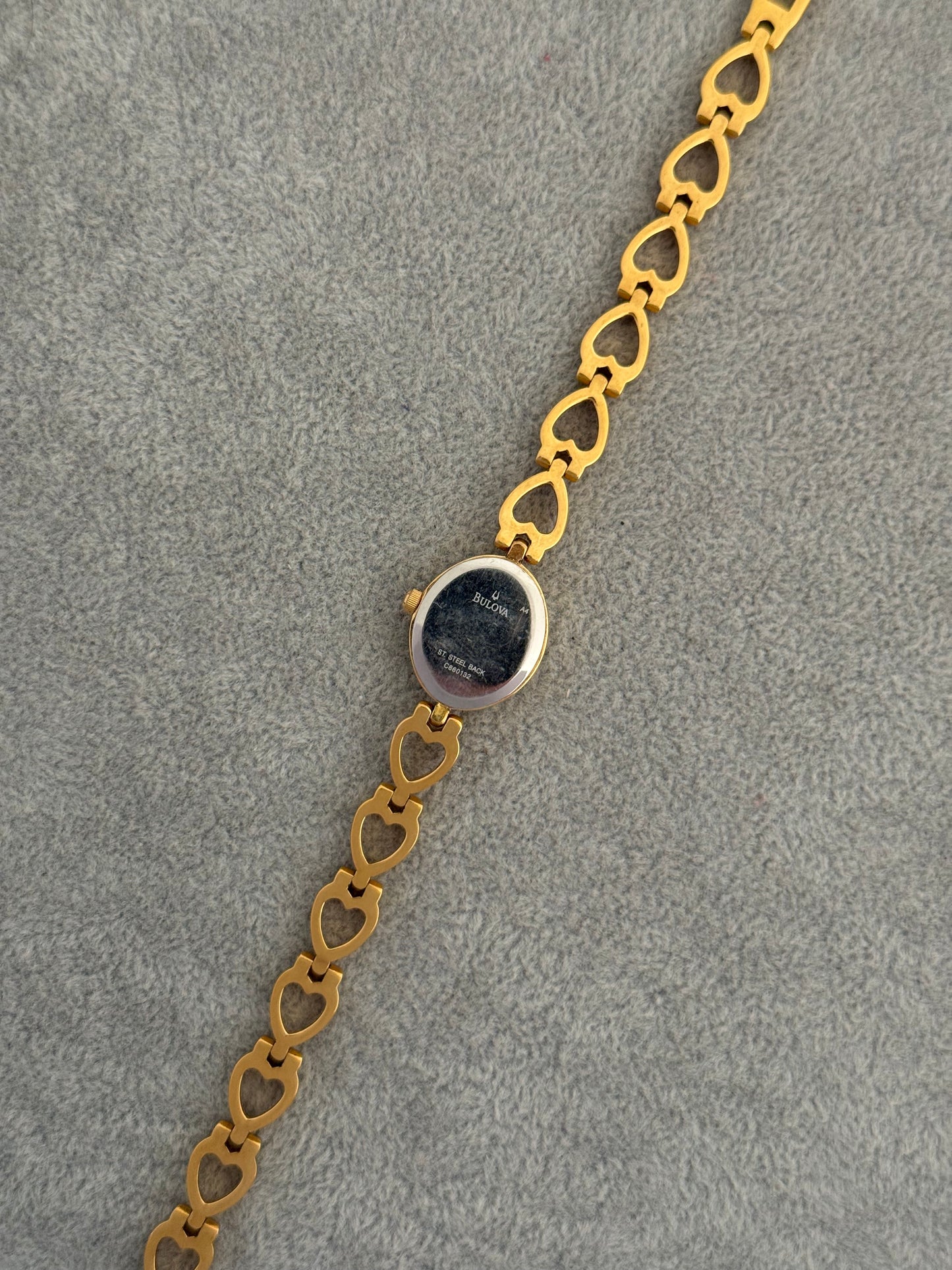 Cute Vintage Bulova Hearts Watch