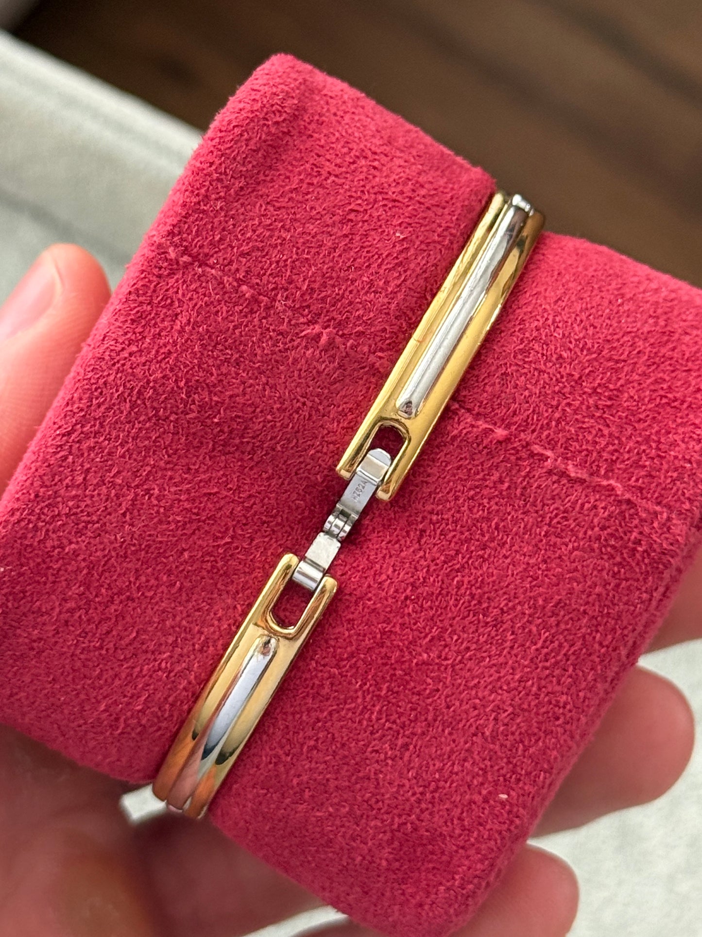 Vintage 1988 Two-Tone Gem Seiko Watch 1E20-6230