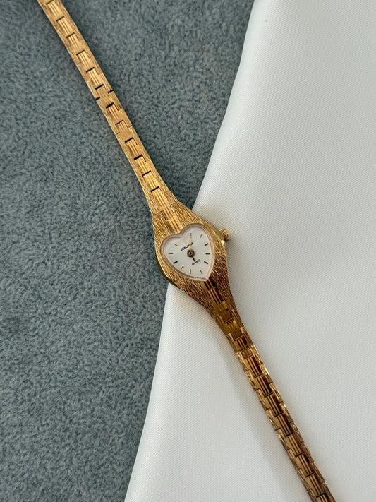 Vintage Heart Dial Watch