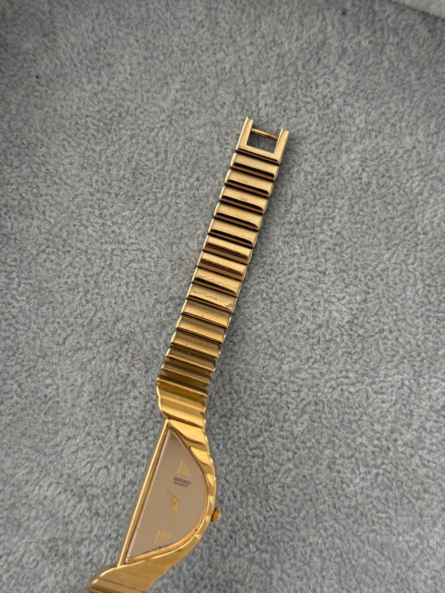 Rare Vintage Half Moon Seiko Watch