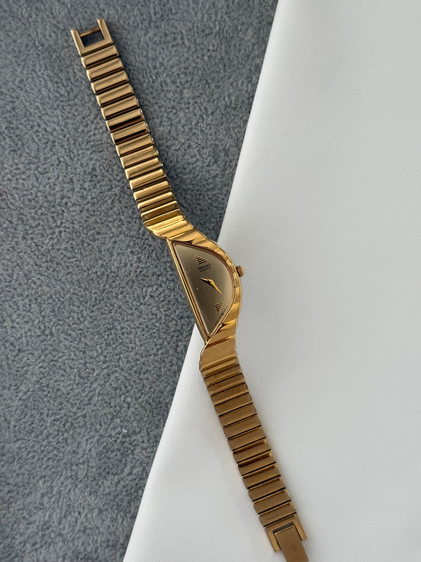 Rare Vintage Half Moon Seiko Watch