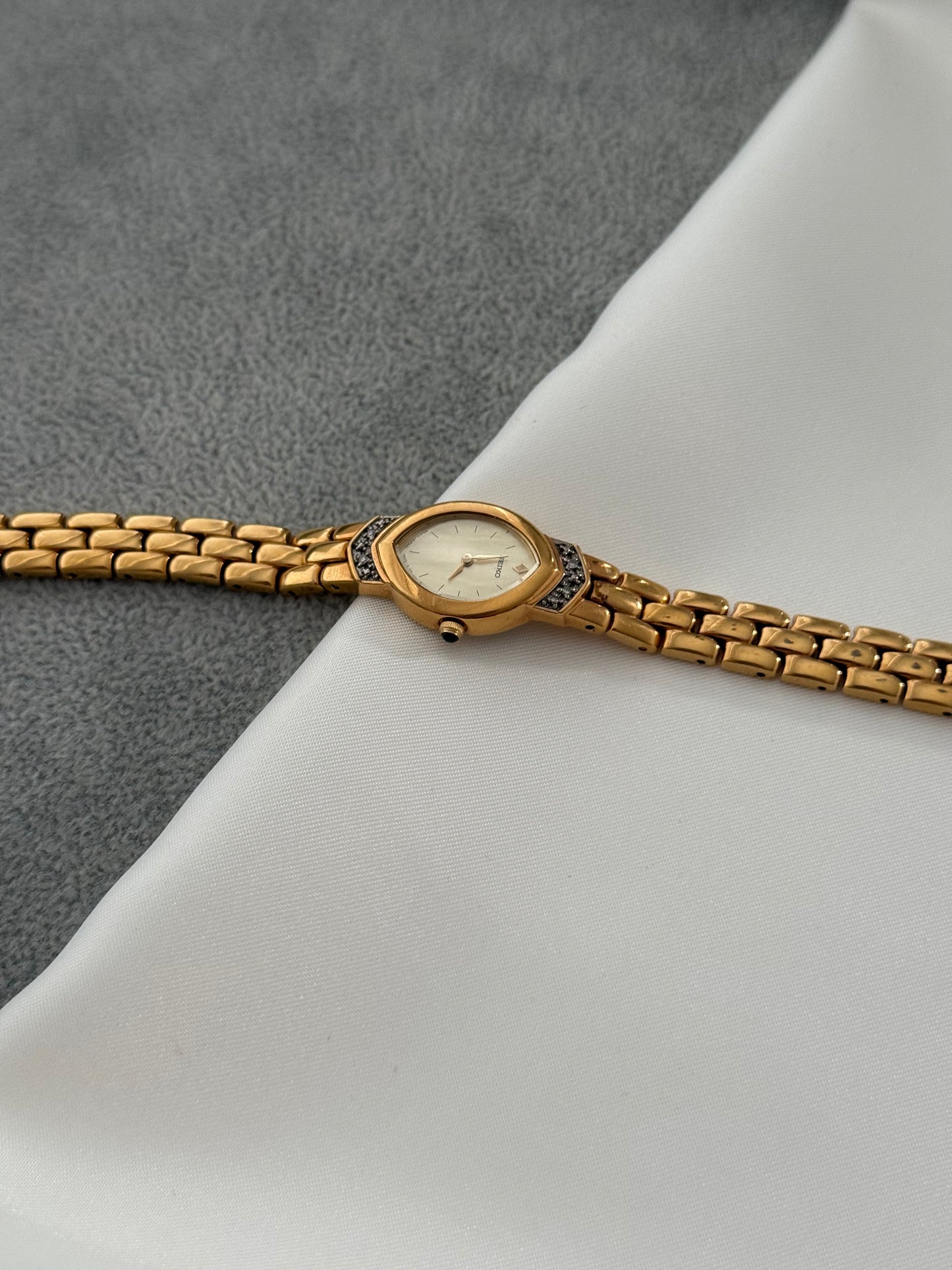 1990’s Diamond Bezel Seiko Watch
