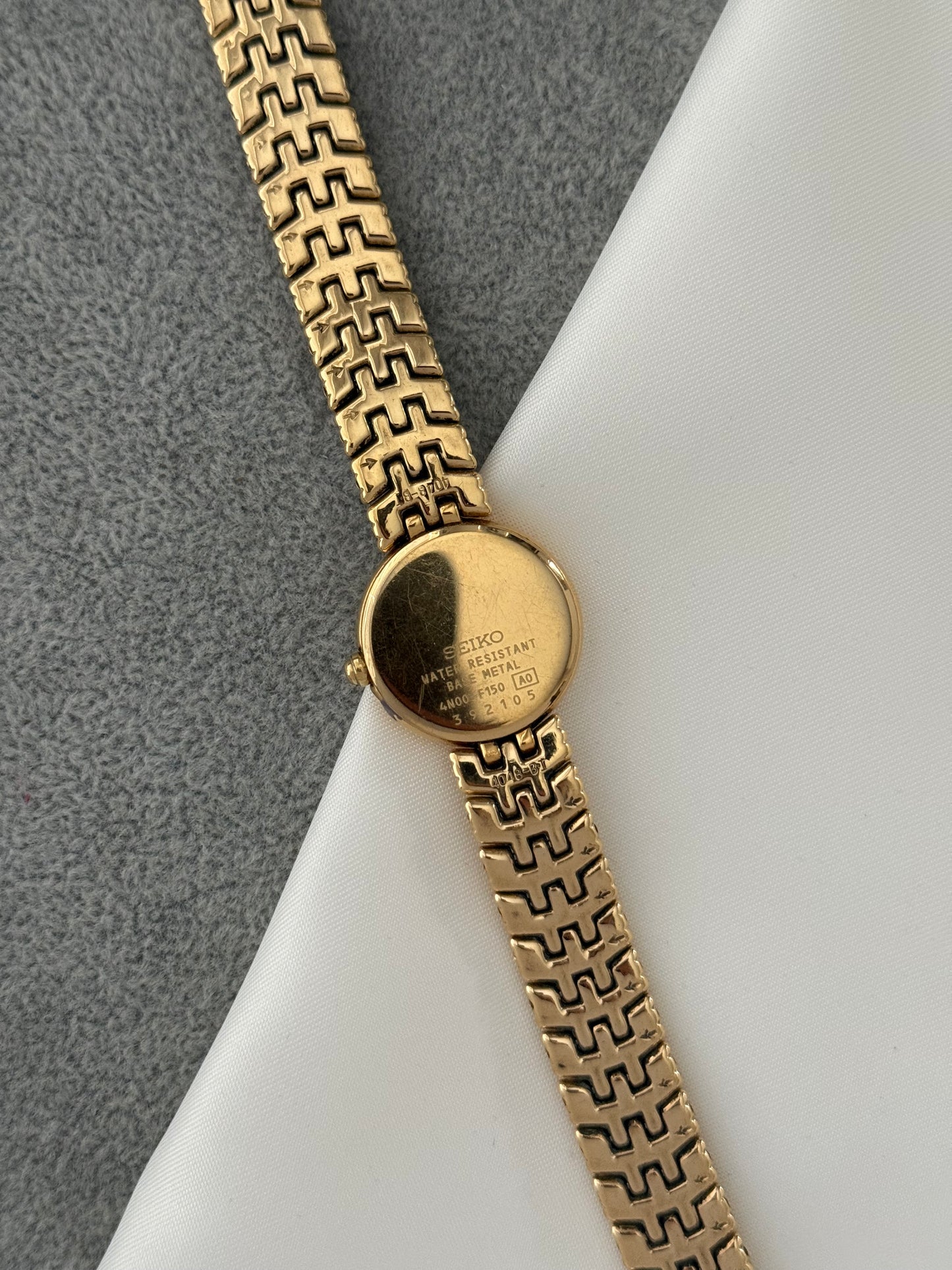 Vintage Champagne Dial Seiko Watch