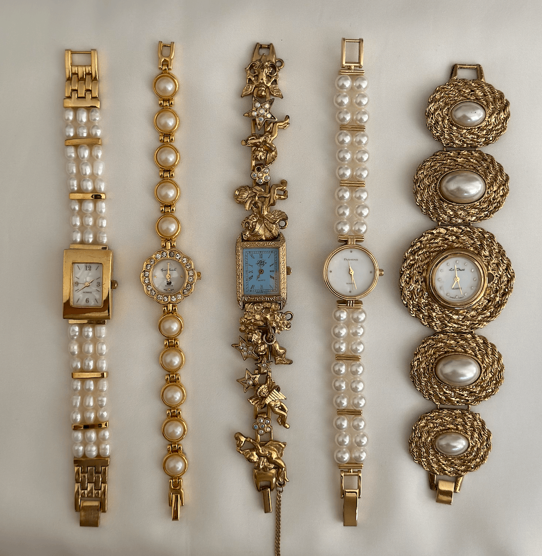 Largest Collection of Gorgeous Vintage Gold Watches - As seen on TikTok ⭐