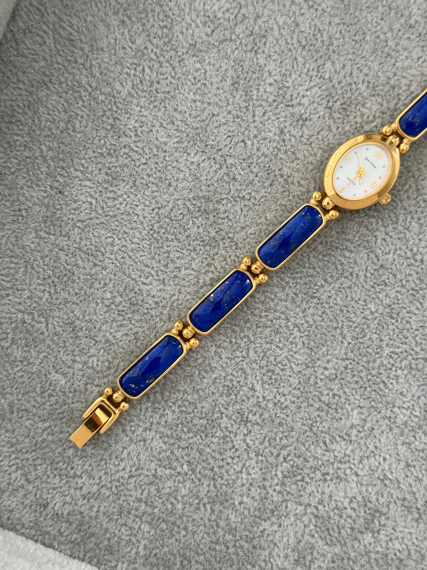 Vintage Lapis Lazuli Gem Watch