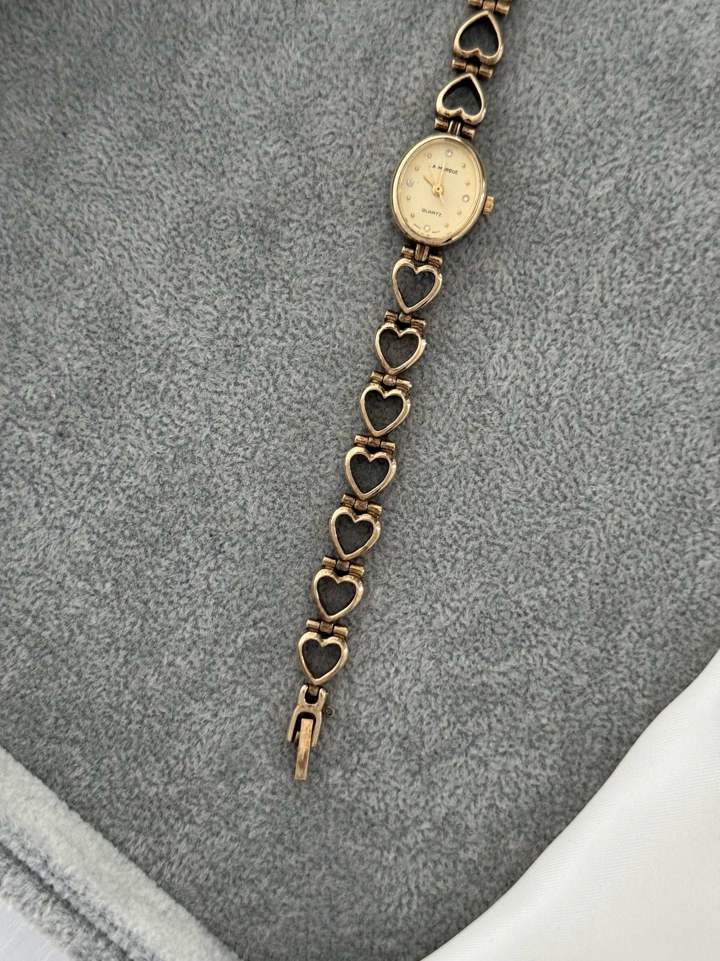 Vintage La Marque Heart Watch