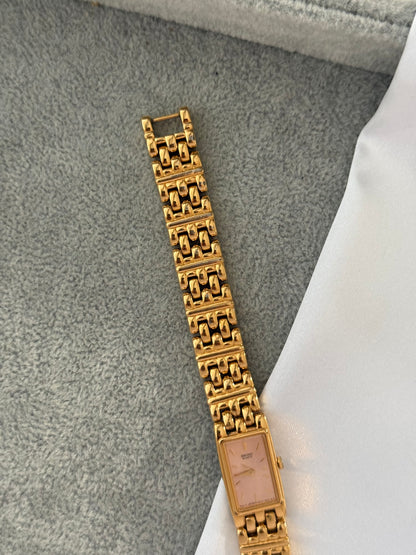 Vintage Pink Dial Seiko Watch
