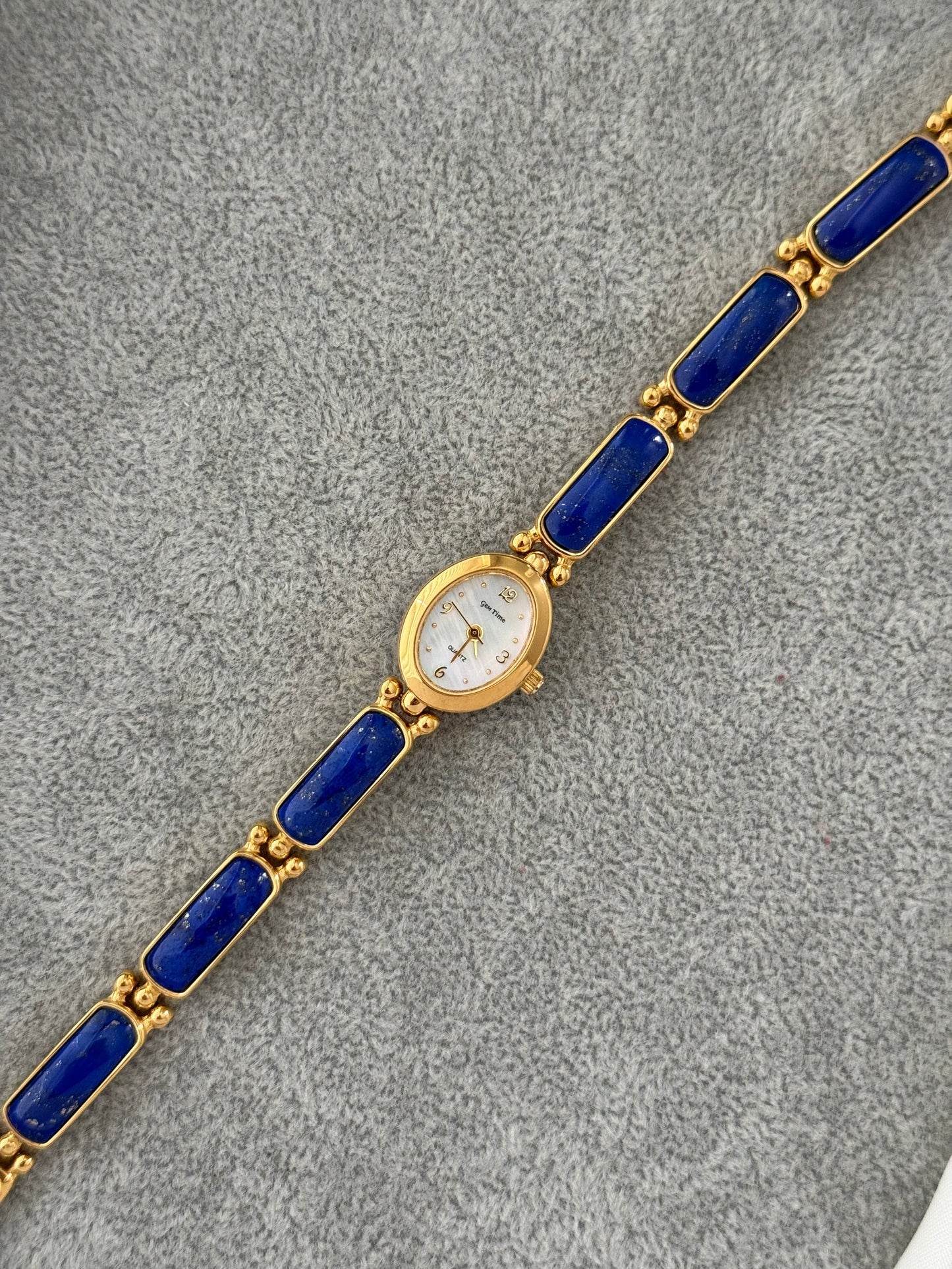 Vintage Lapis Lazuli Gem Watch