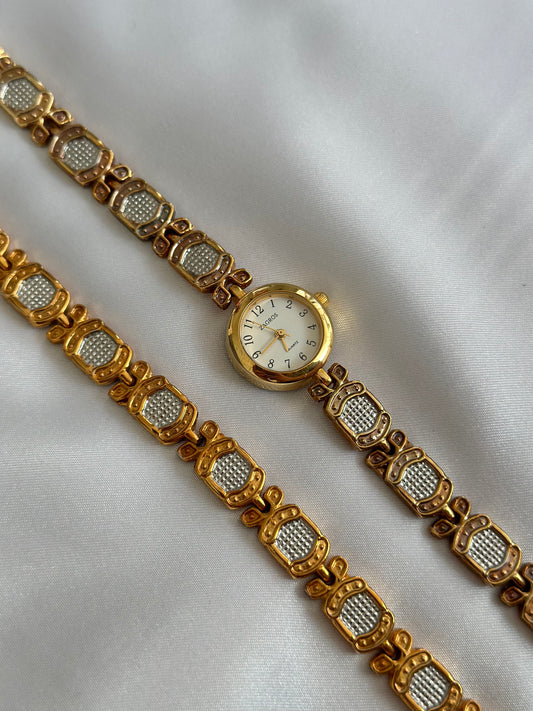 Vintage Gold Watch Set