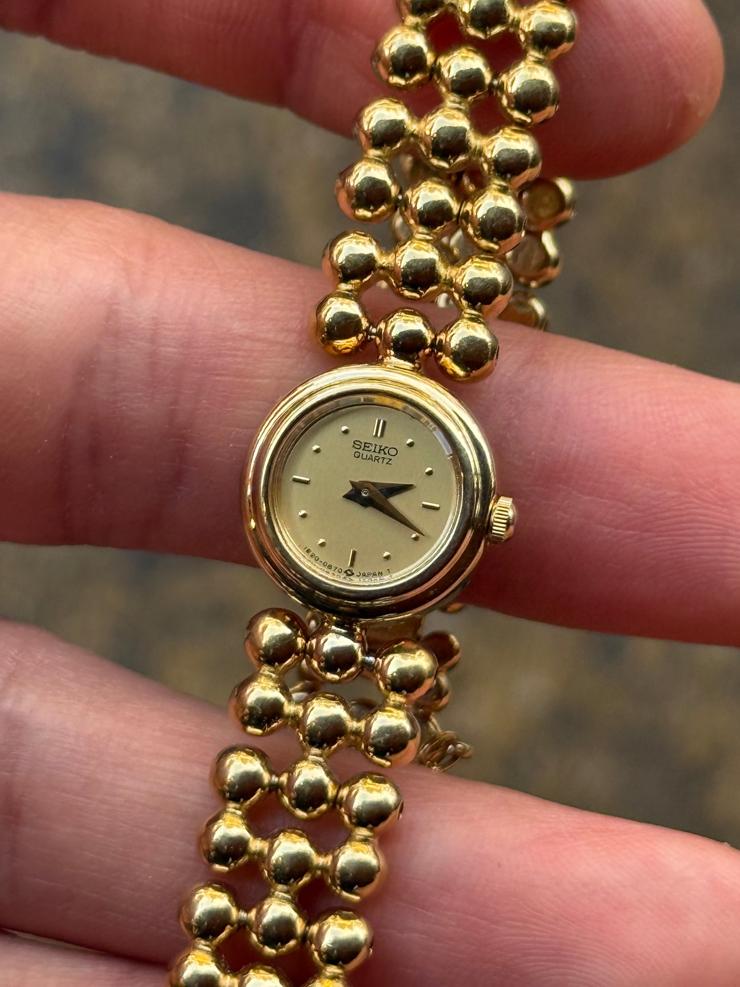 Rare Unworn 1987 Vintage Seiko Watch 1E20-0329