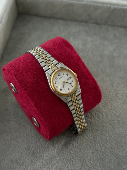 Vintage Two Tone Seiko Watch