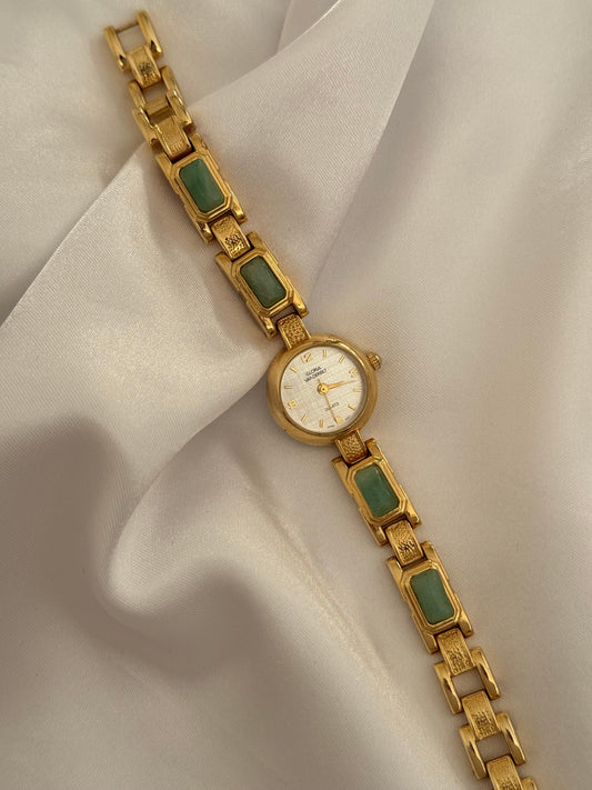 Vintage Jade Watch