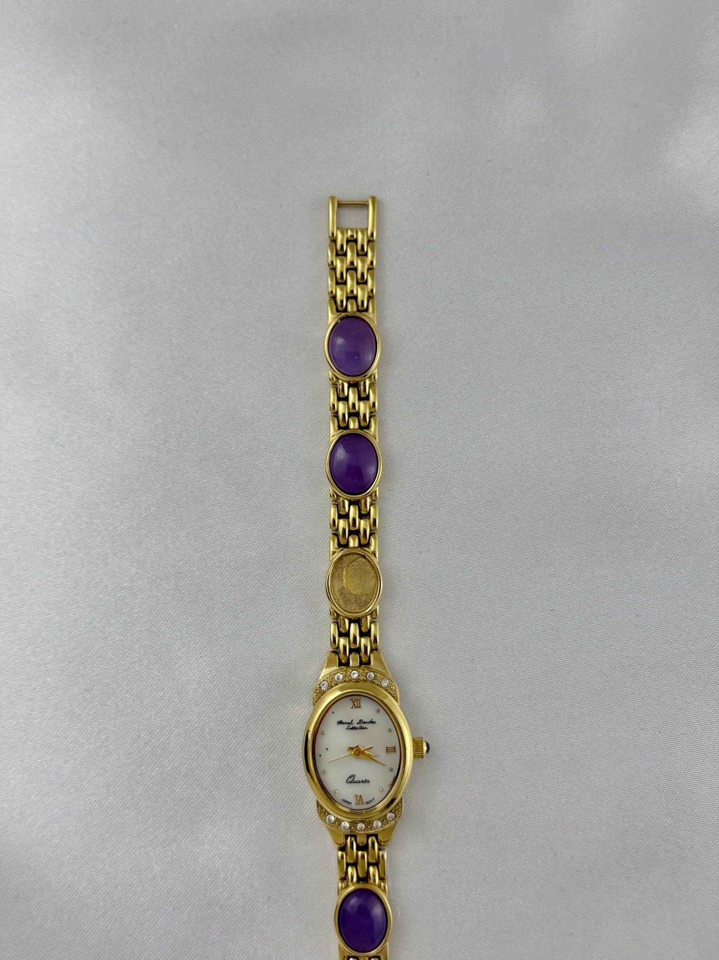 Vintage Amethyst Gem Watch