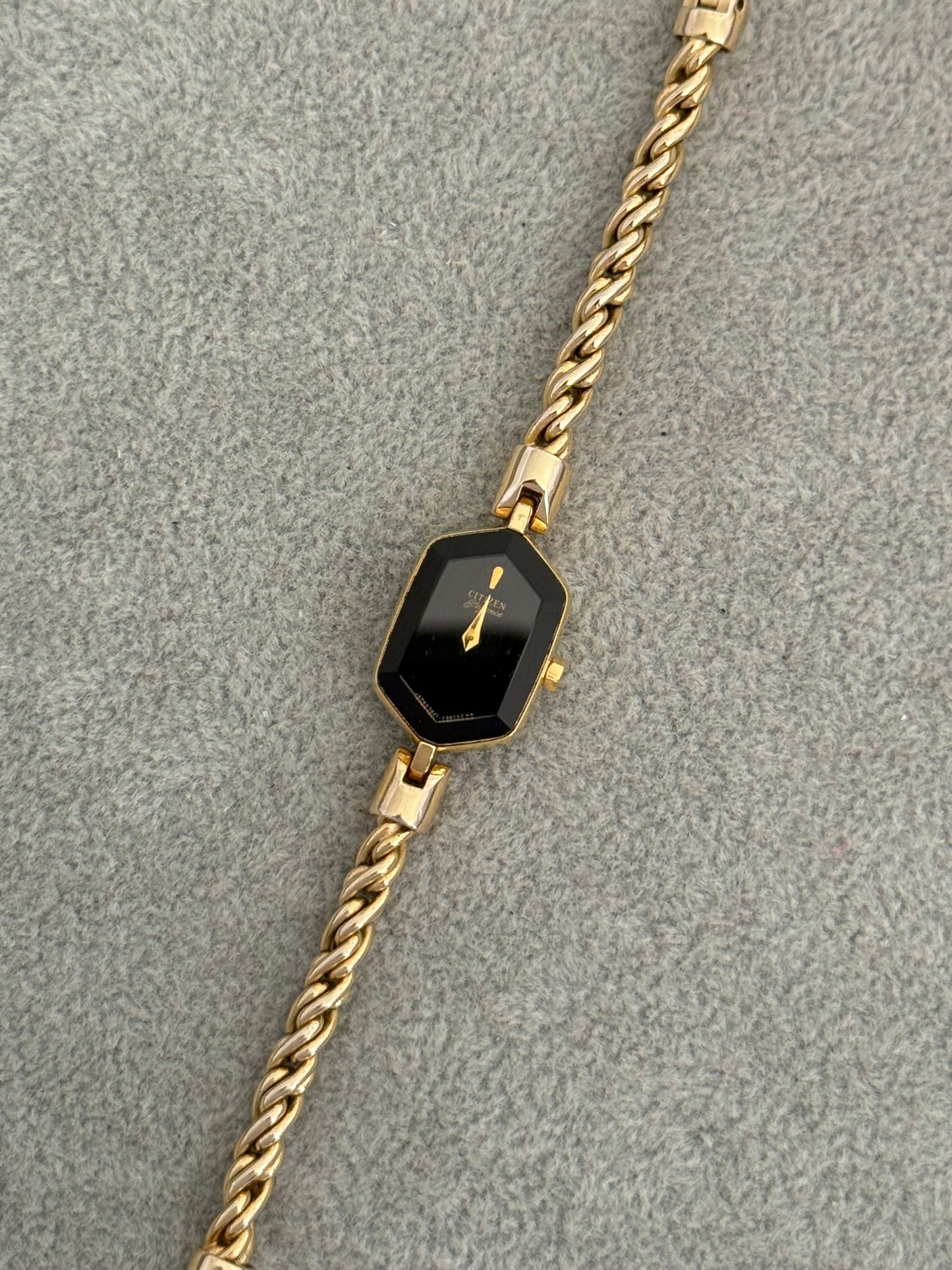 Very Rare Black Dial Vintage Citizen Elegance Watch