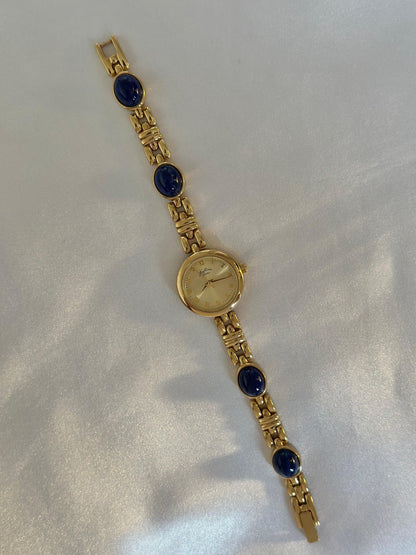 Vintage Lapis Lazuli Gem Watch