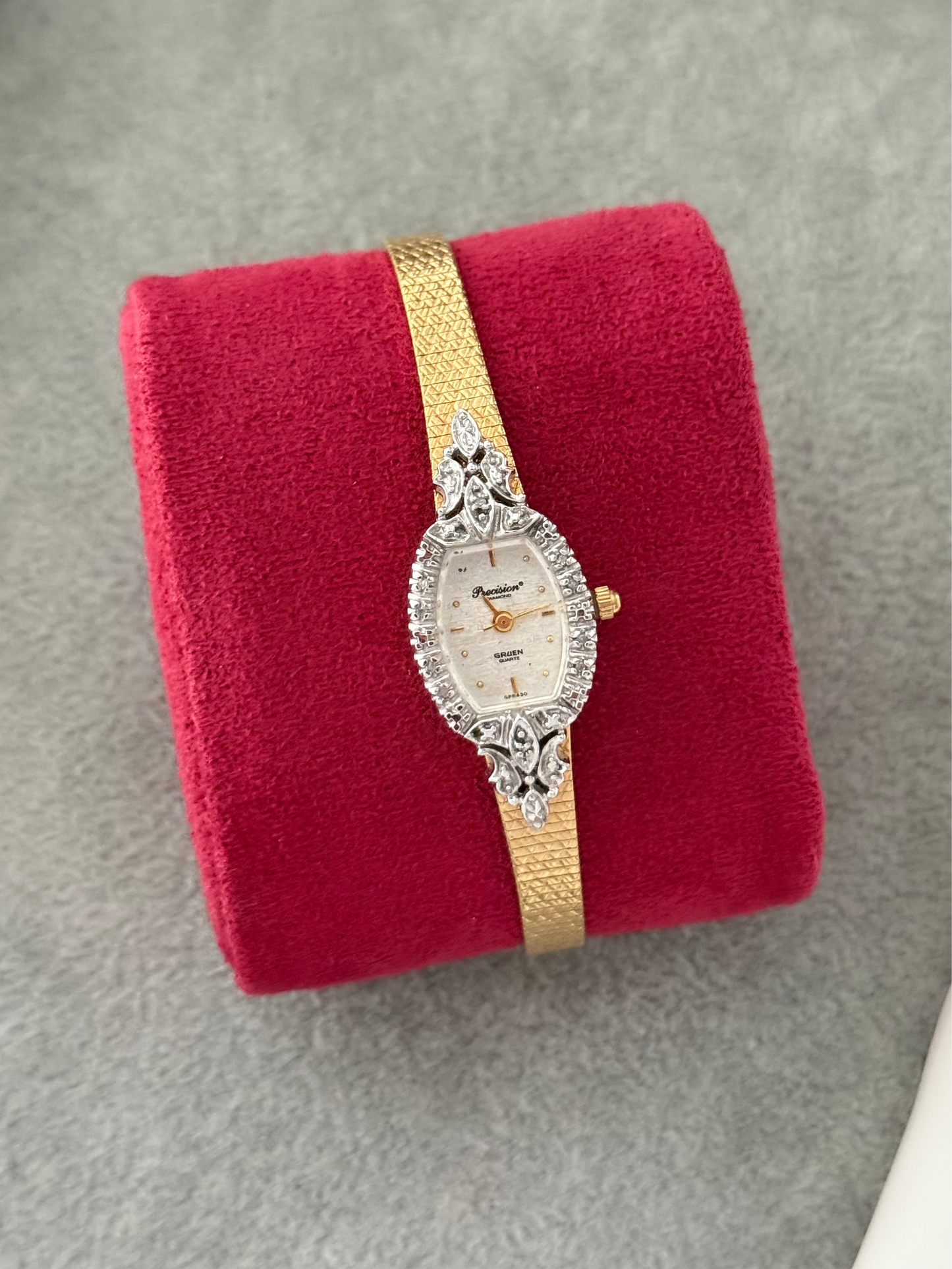 Gorgeous Vintage Diamond Bezel Watch