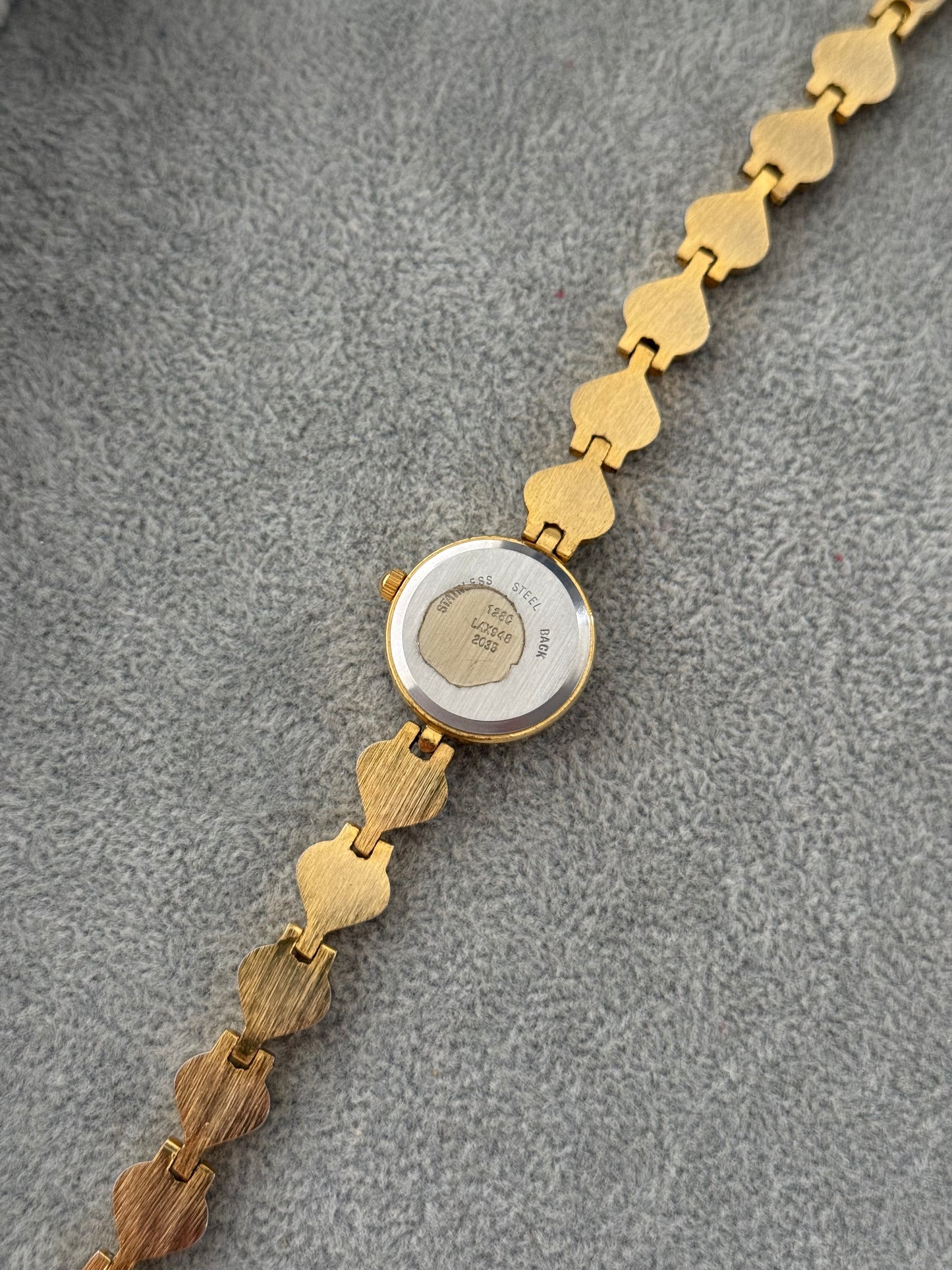 Vintage Abalone Heart Watch