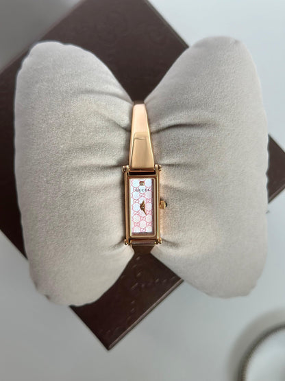 Rare Rose Gold 1500L Gucci Watch