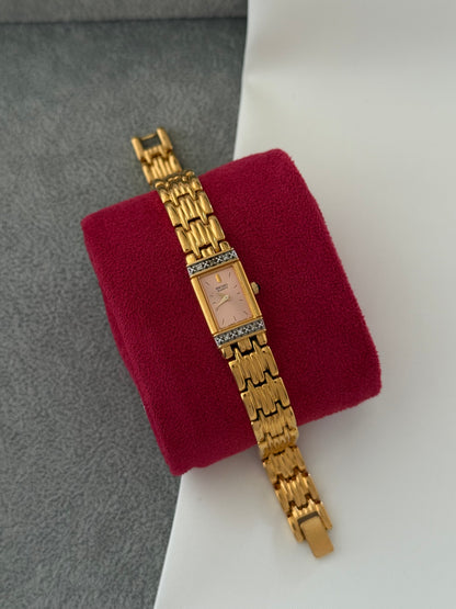 Rare Vintage Pink Dial Seiko Watch