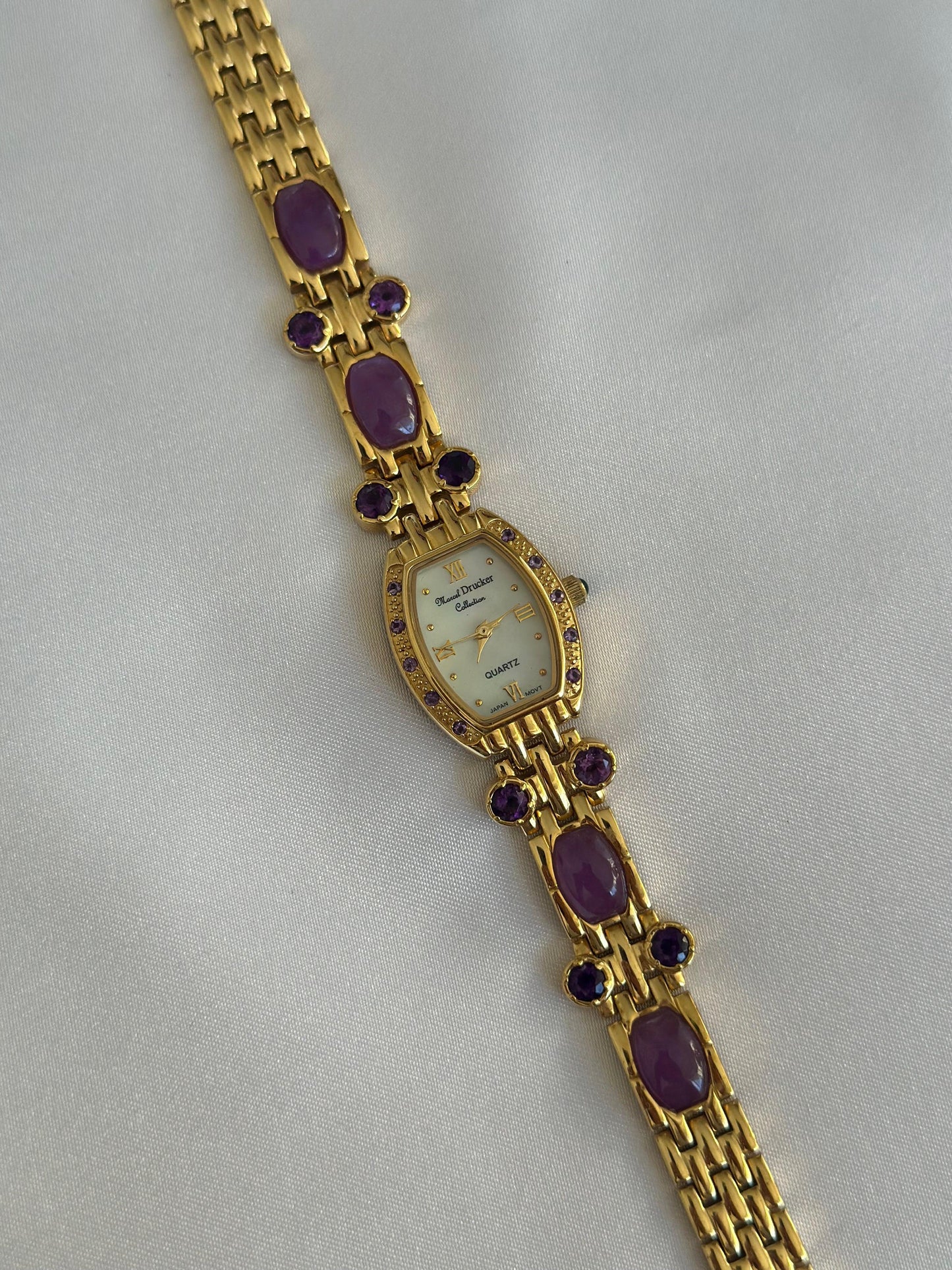 Vintage Amethyst Watch