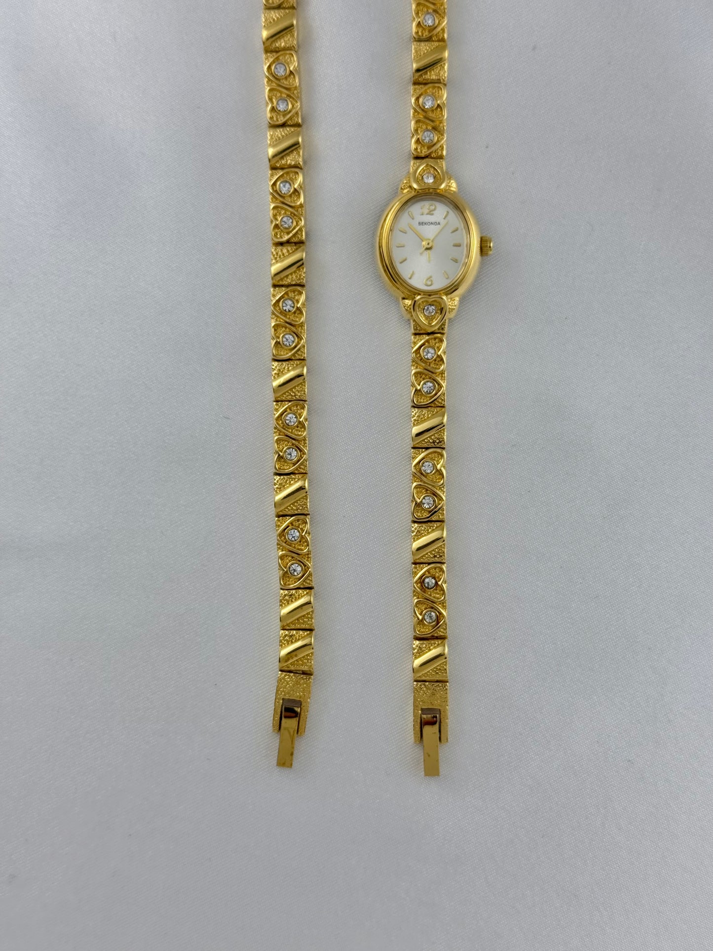 Vintage Heart Watch Set