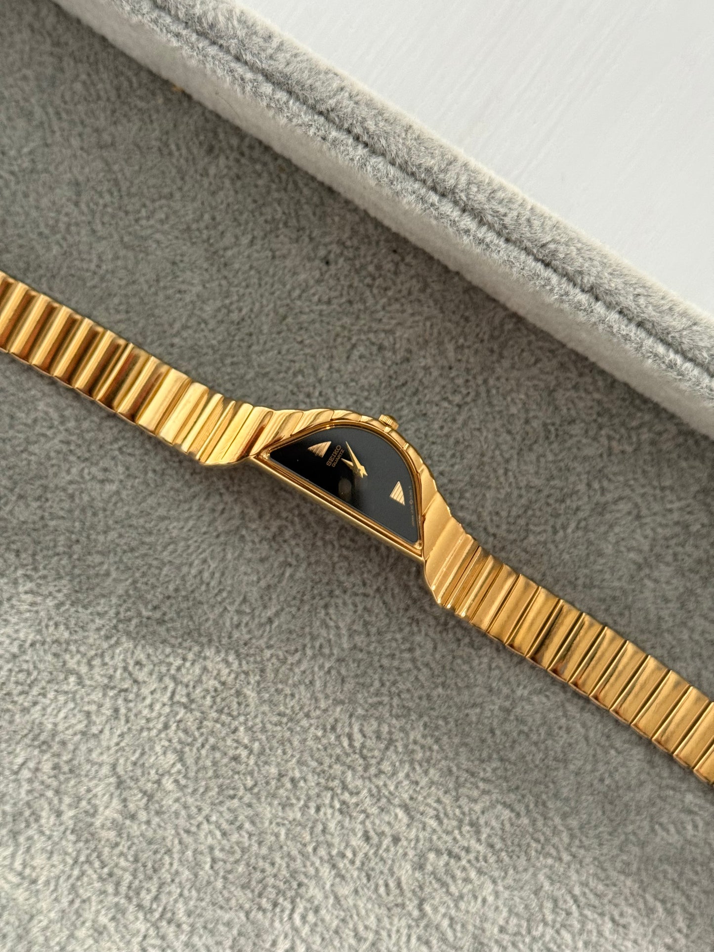 Rare Vintage Half Moon Seiko Watch