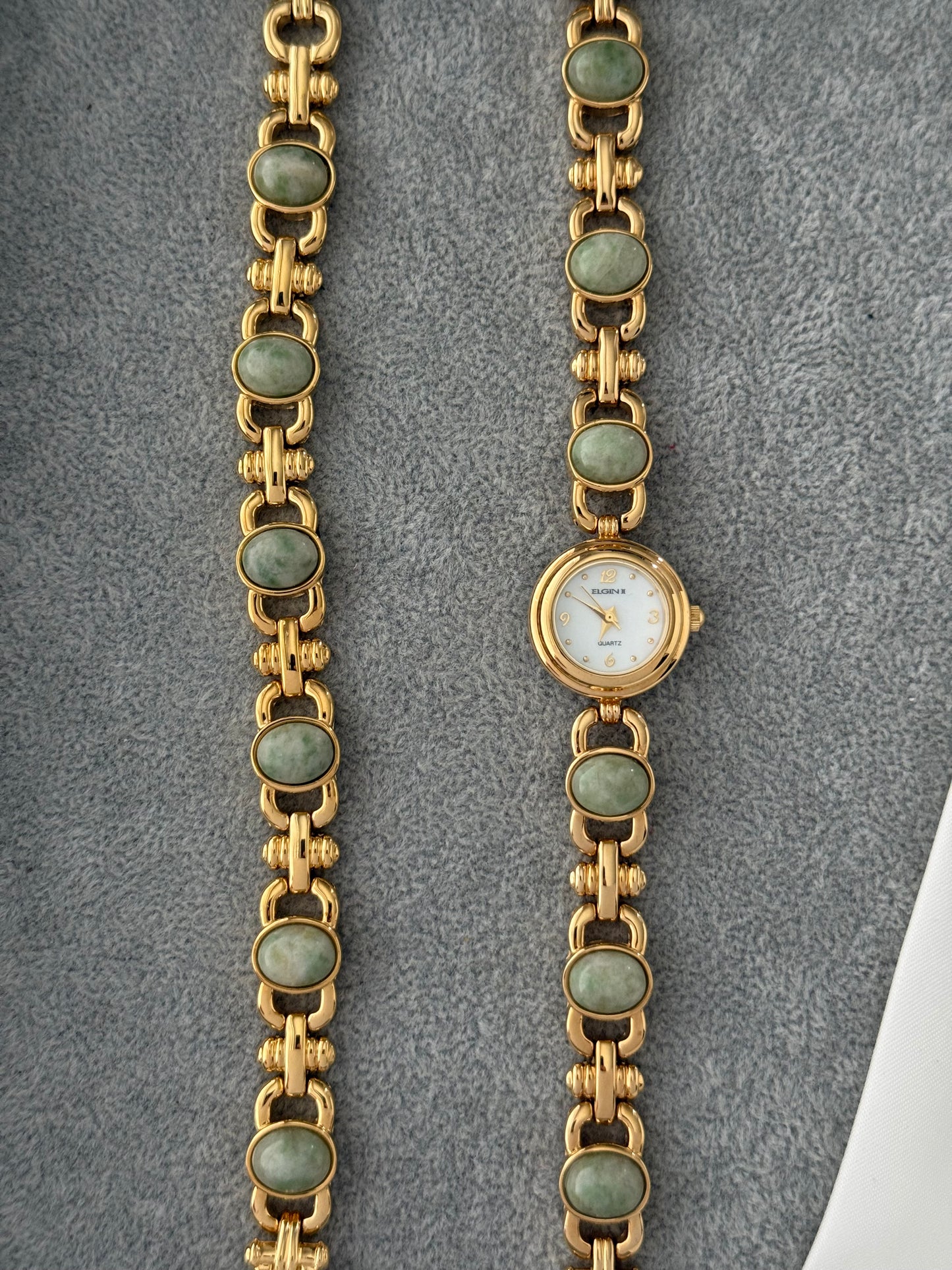 Vintage Jade Watch Set