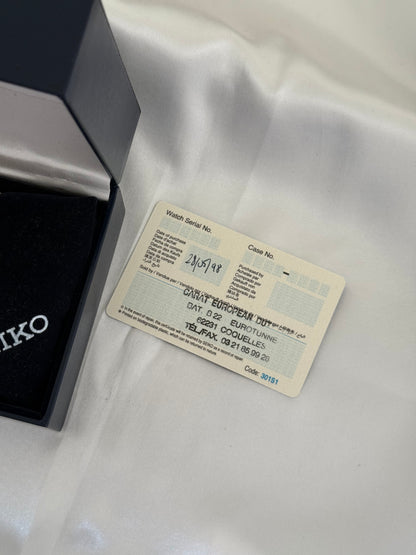 Boxed 1998 Seiko Watch