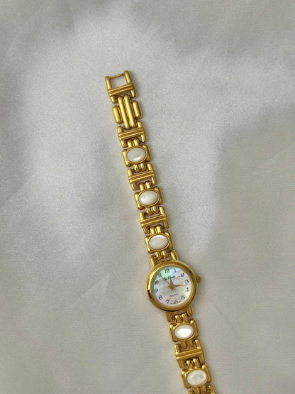 Vintage Pearl Gem Watch