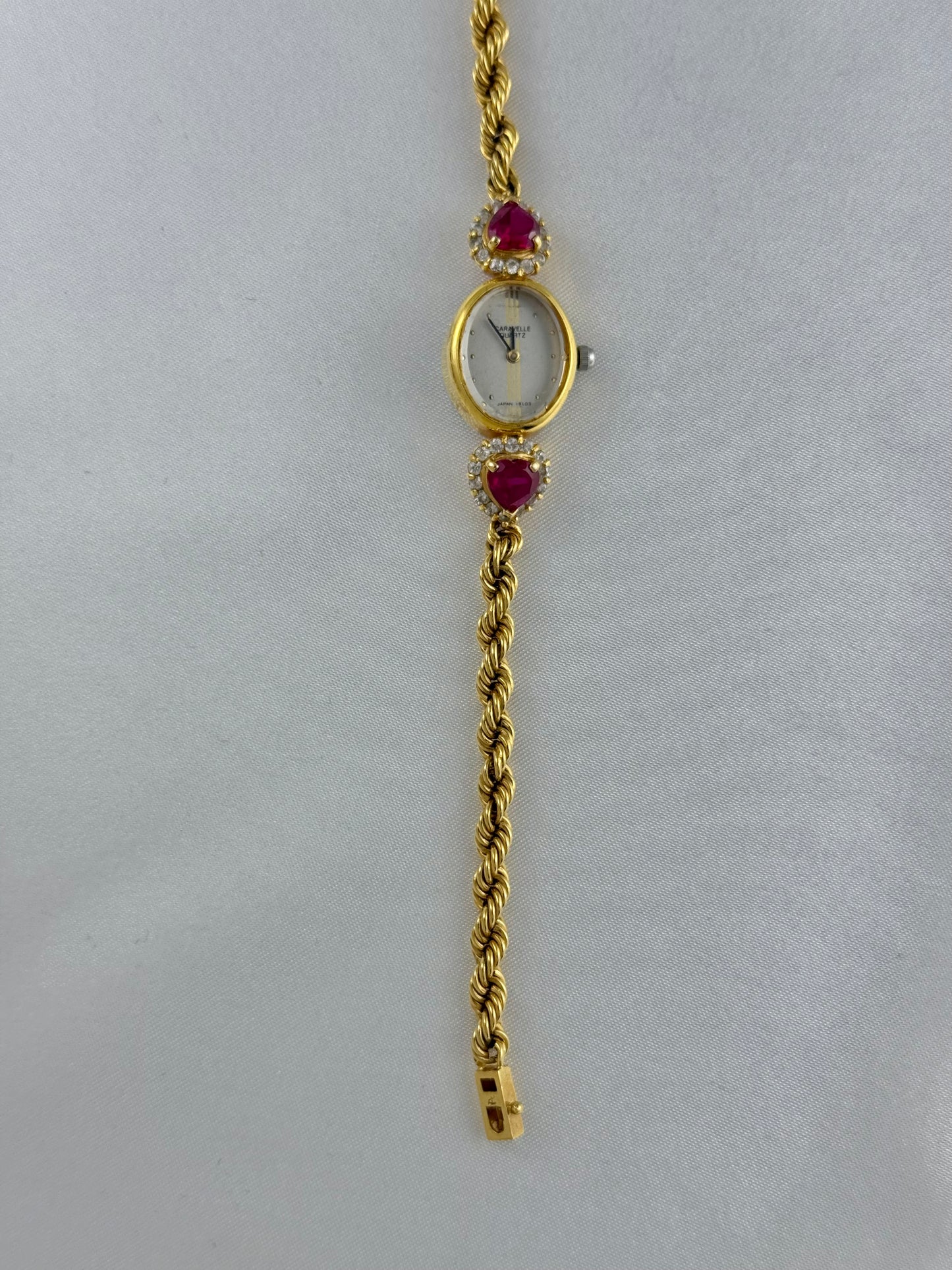 Rare Ruby Adorned Vintage Watch