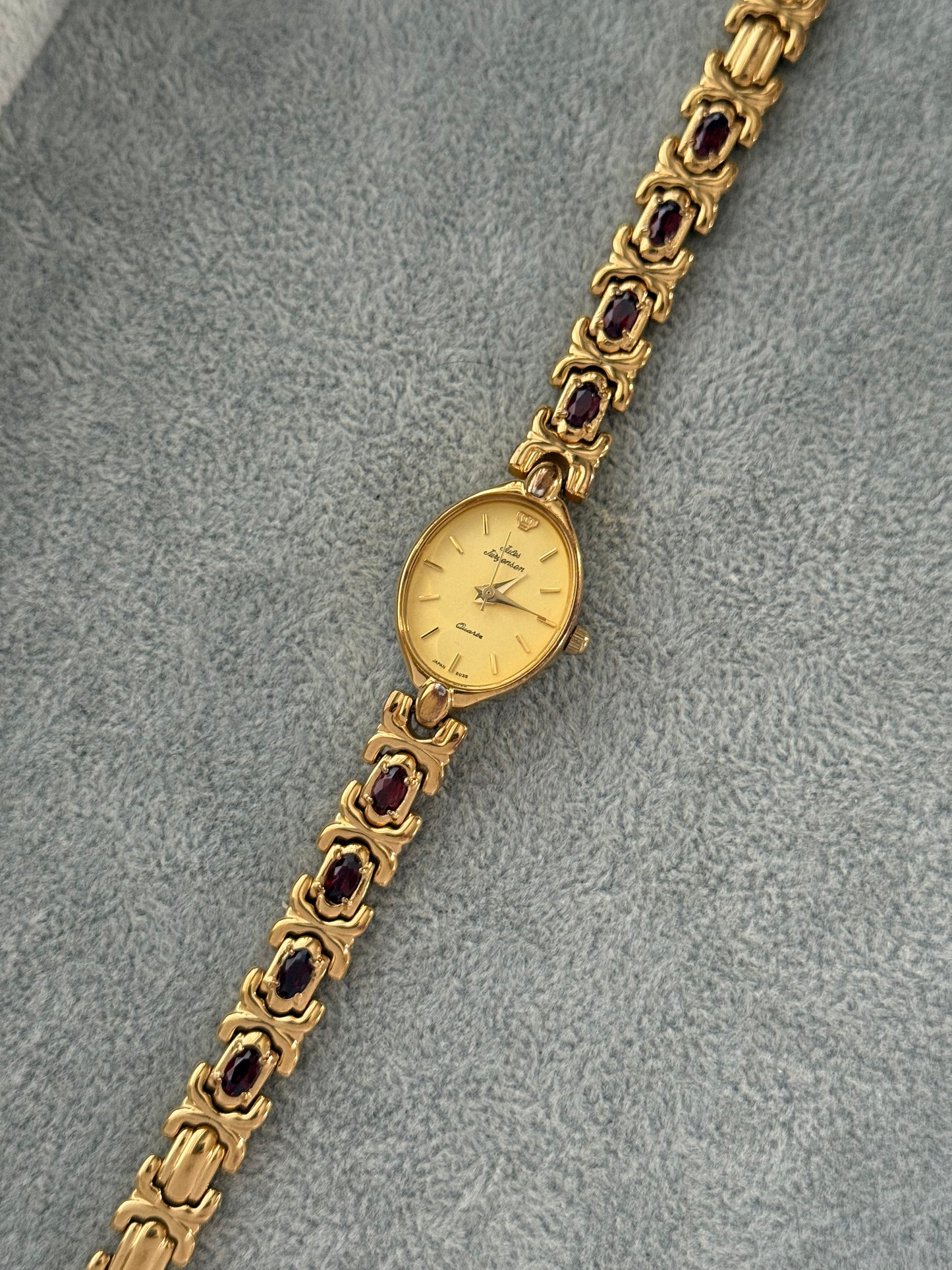 Vintage Ruby Jules Jurgensen Watch