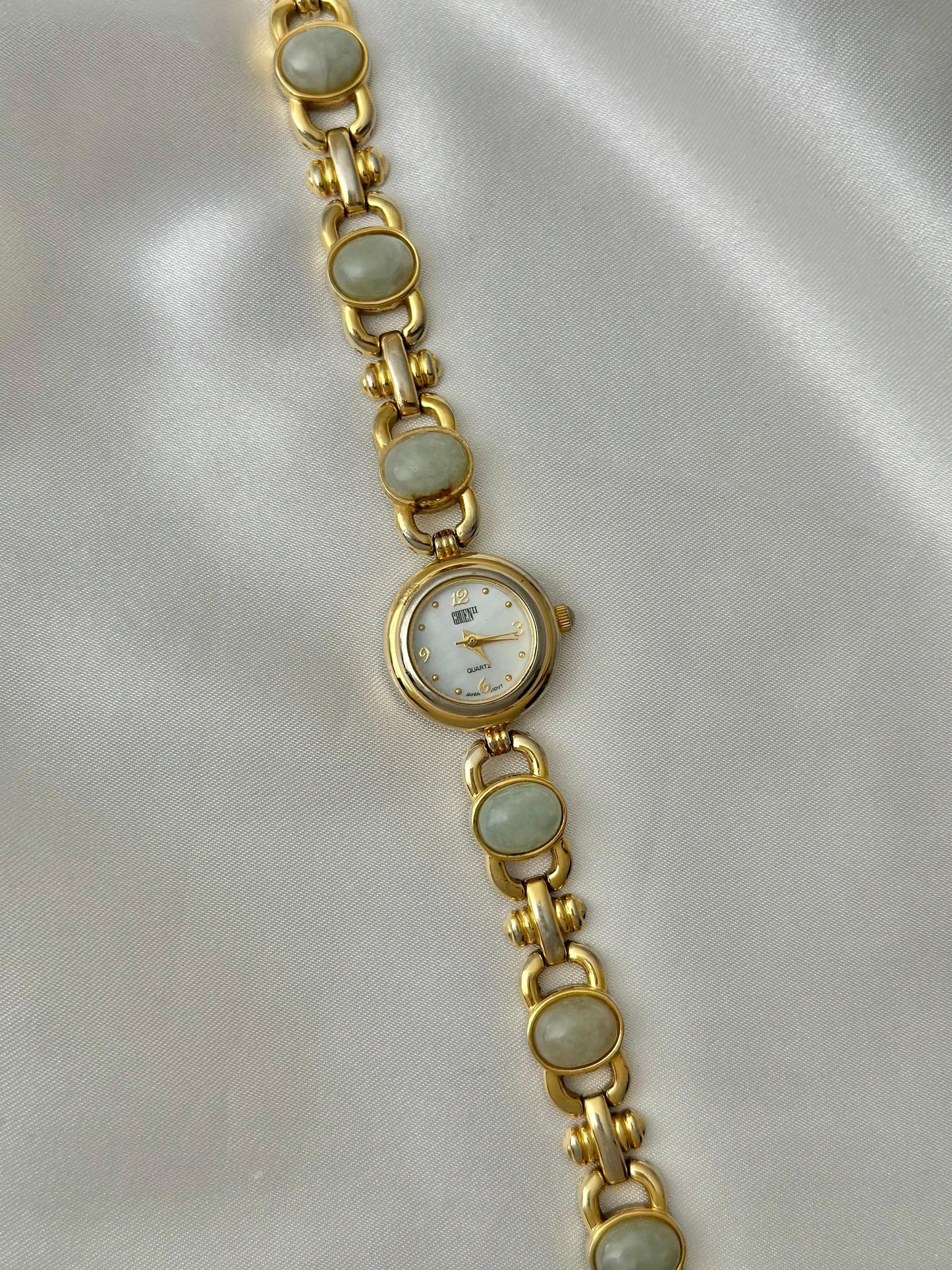 Vintage Jade Watch