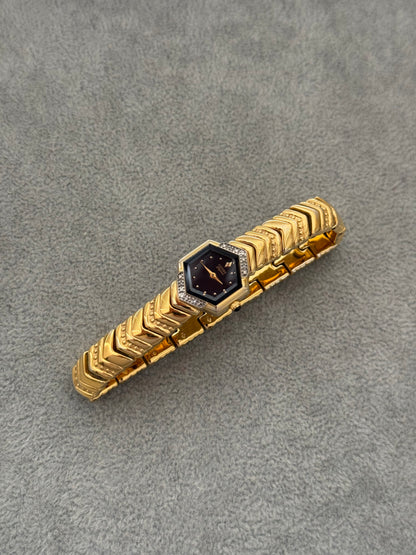 Rare Diamond Bezel With Black Dial Citizen Elegance Watch