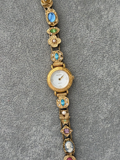 Gorgeous Multi Gem Watch