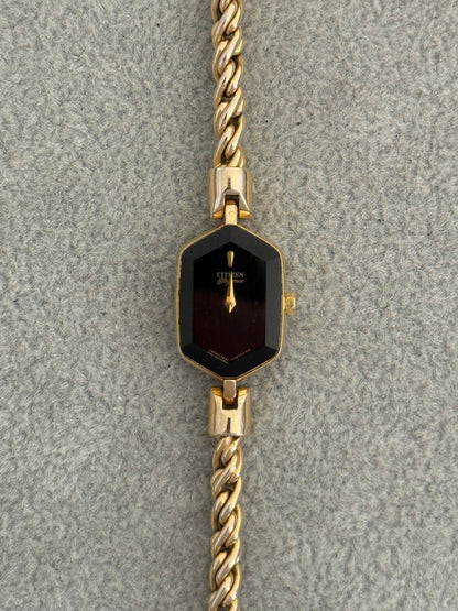 Very Rare Black Dial Vintage Citizen Elegance Watch