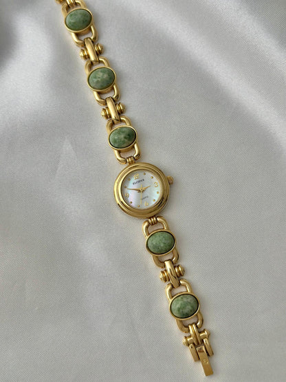 Vintage Jade Watch