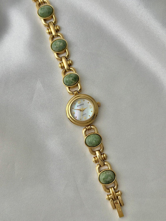 Vintage Jade Watch