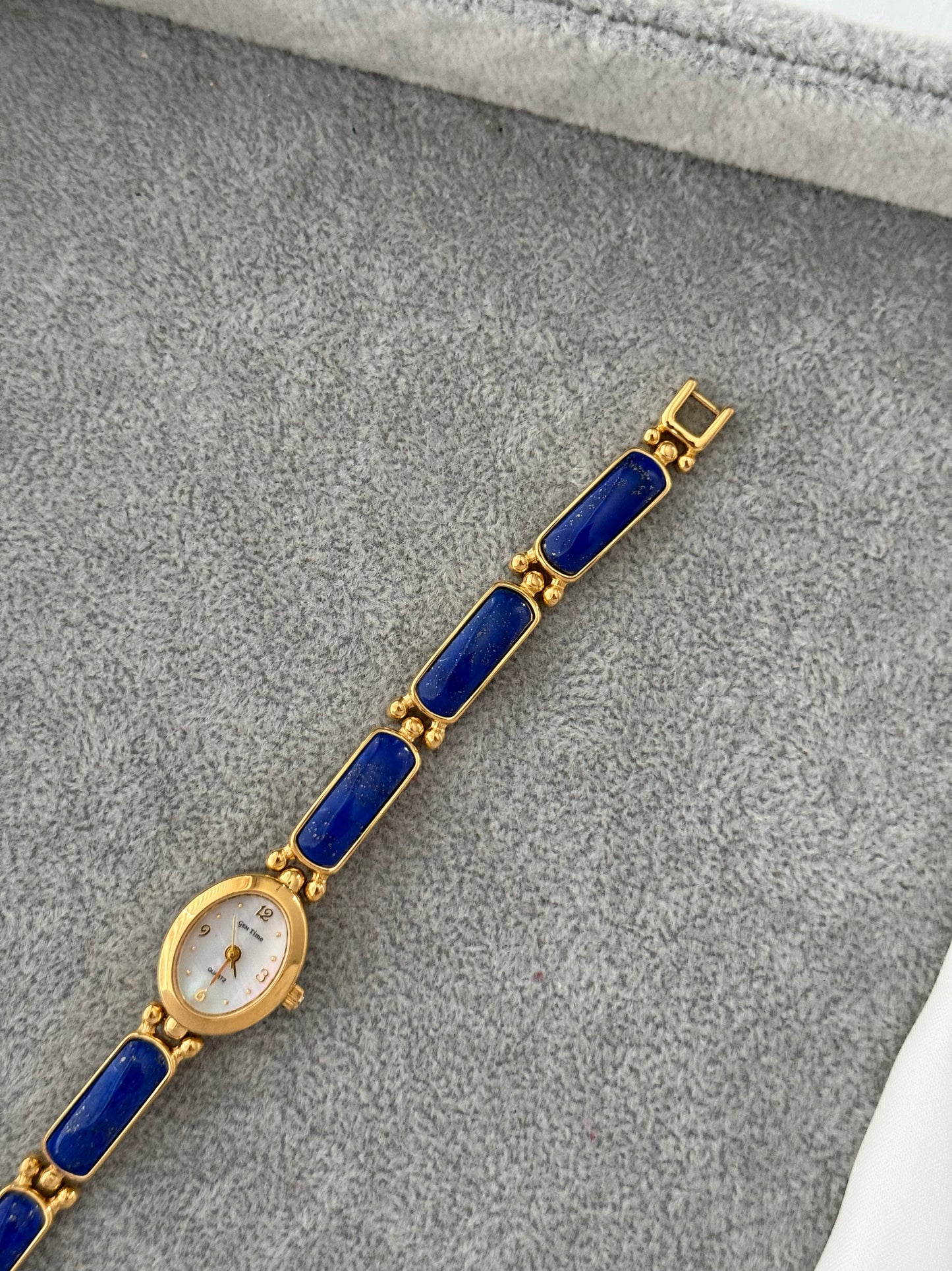 Vintage Lapis Lazuli Gem Watch