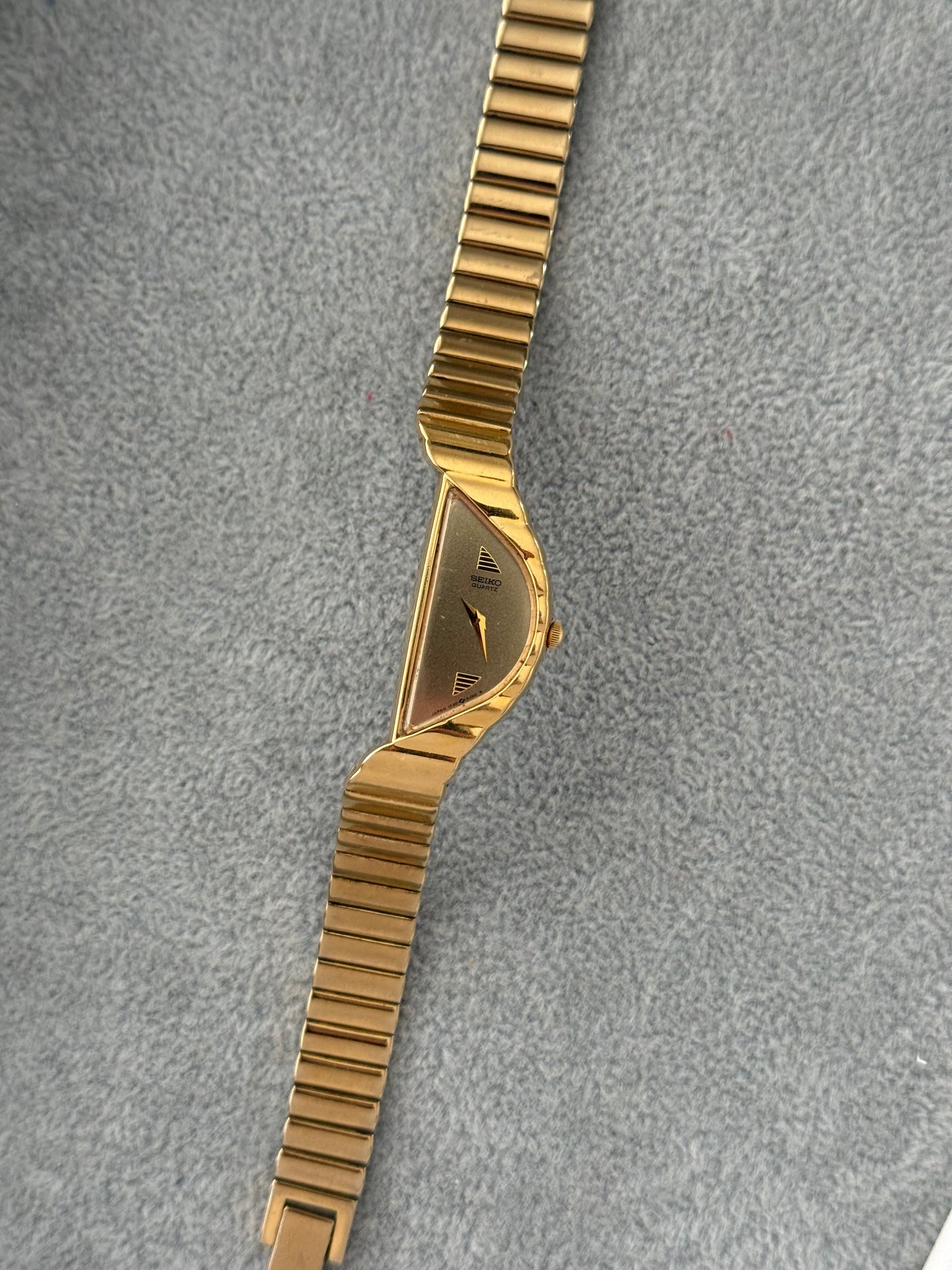 Rare Vintage Half Moon Seiko Watch