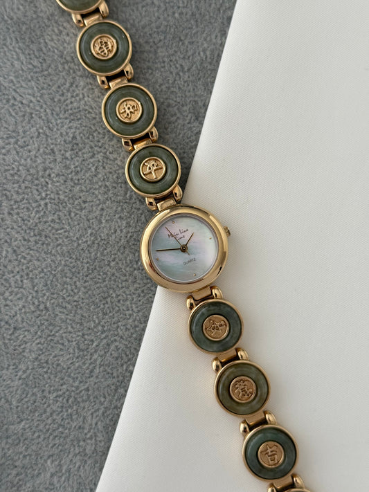 Vintage Jade Watch