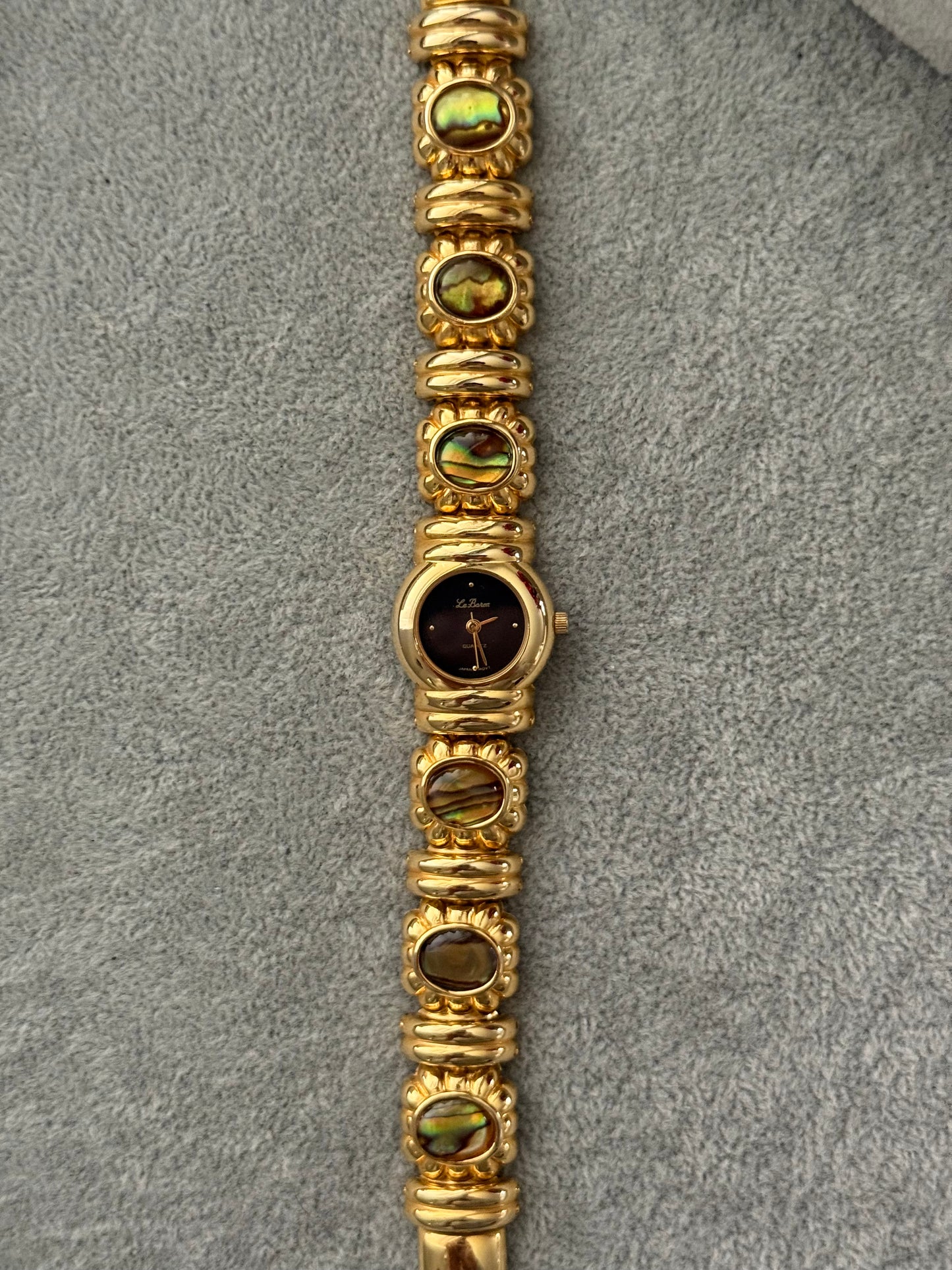 Vintage Chunky Abalone Watch