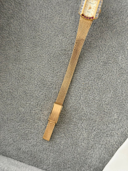 1990’s Ruby & Diamond Bezel Watch