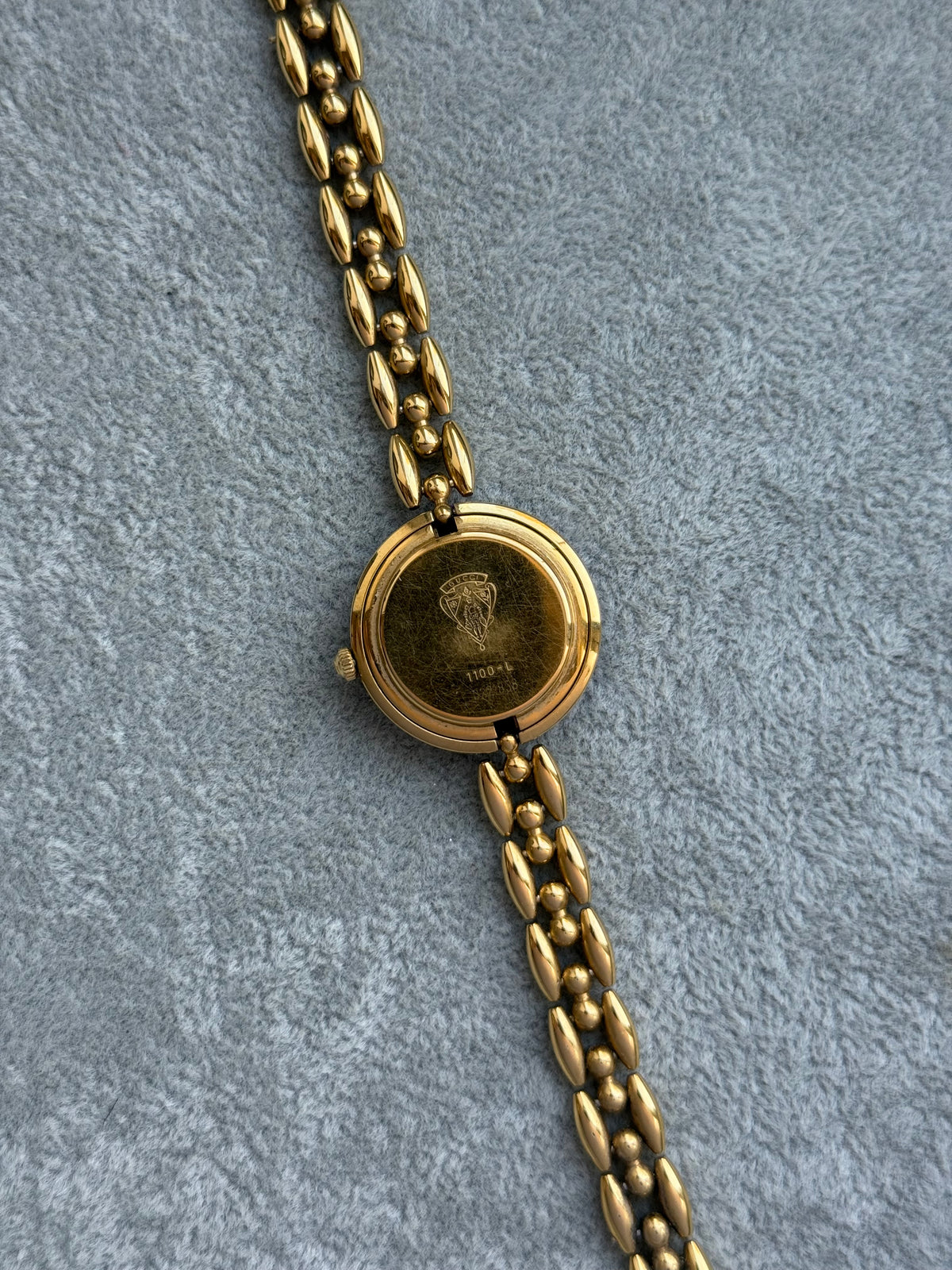 Vintage Gucci 1200L Watch with 6 Interchangeable Bezels