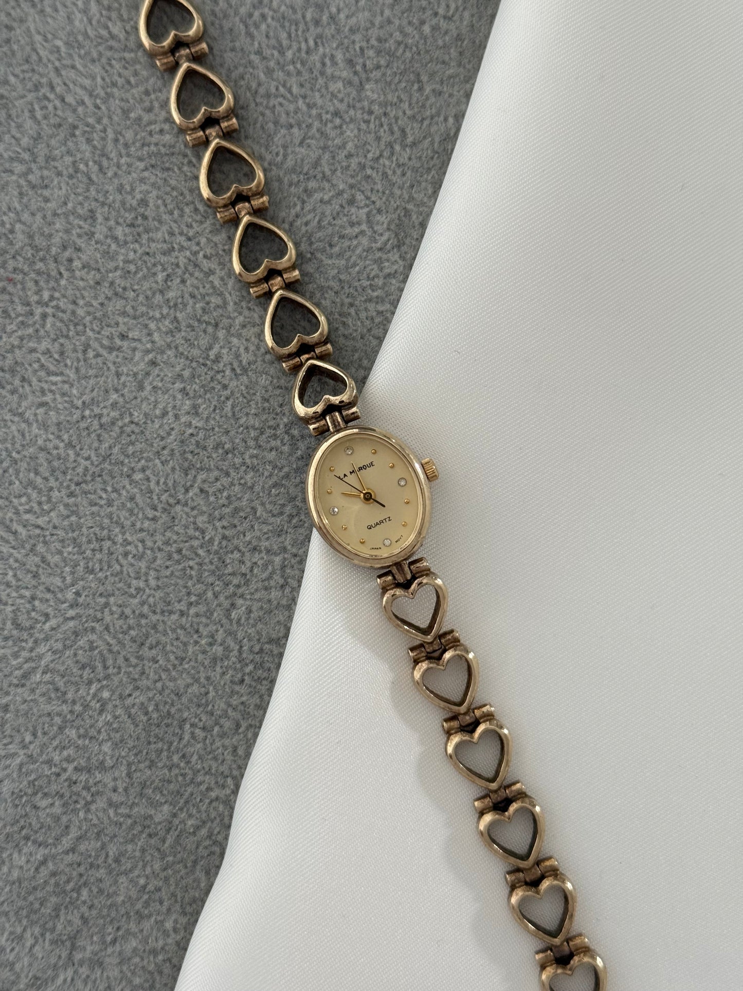 Vintage La Marque Heart Watch