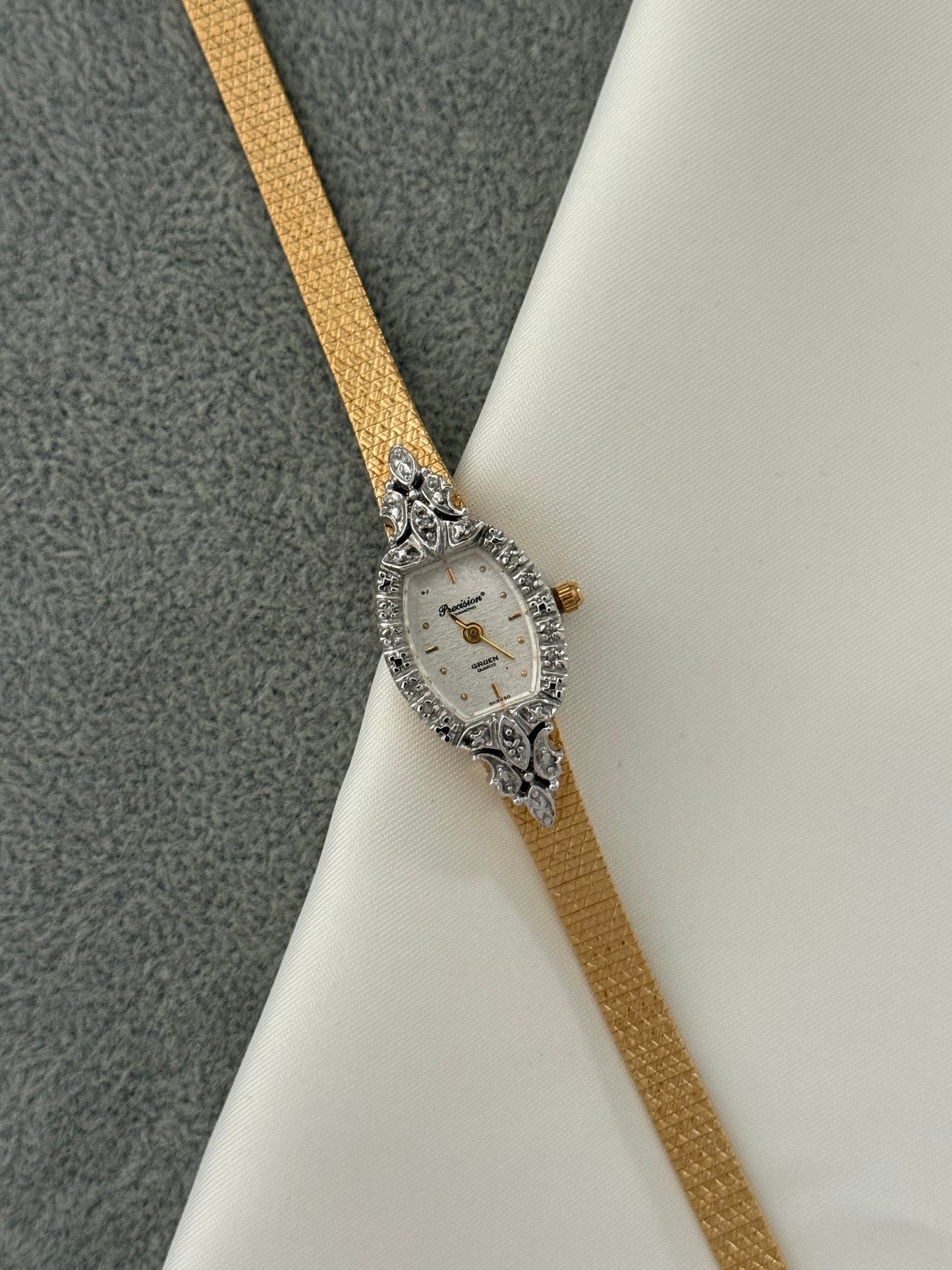 Gorgeous Vintage Diamond Bezel Watch
