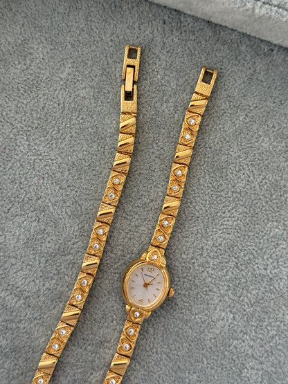 Vintage Heart Watch Set