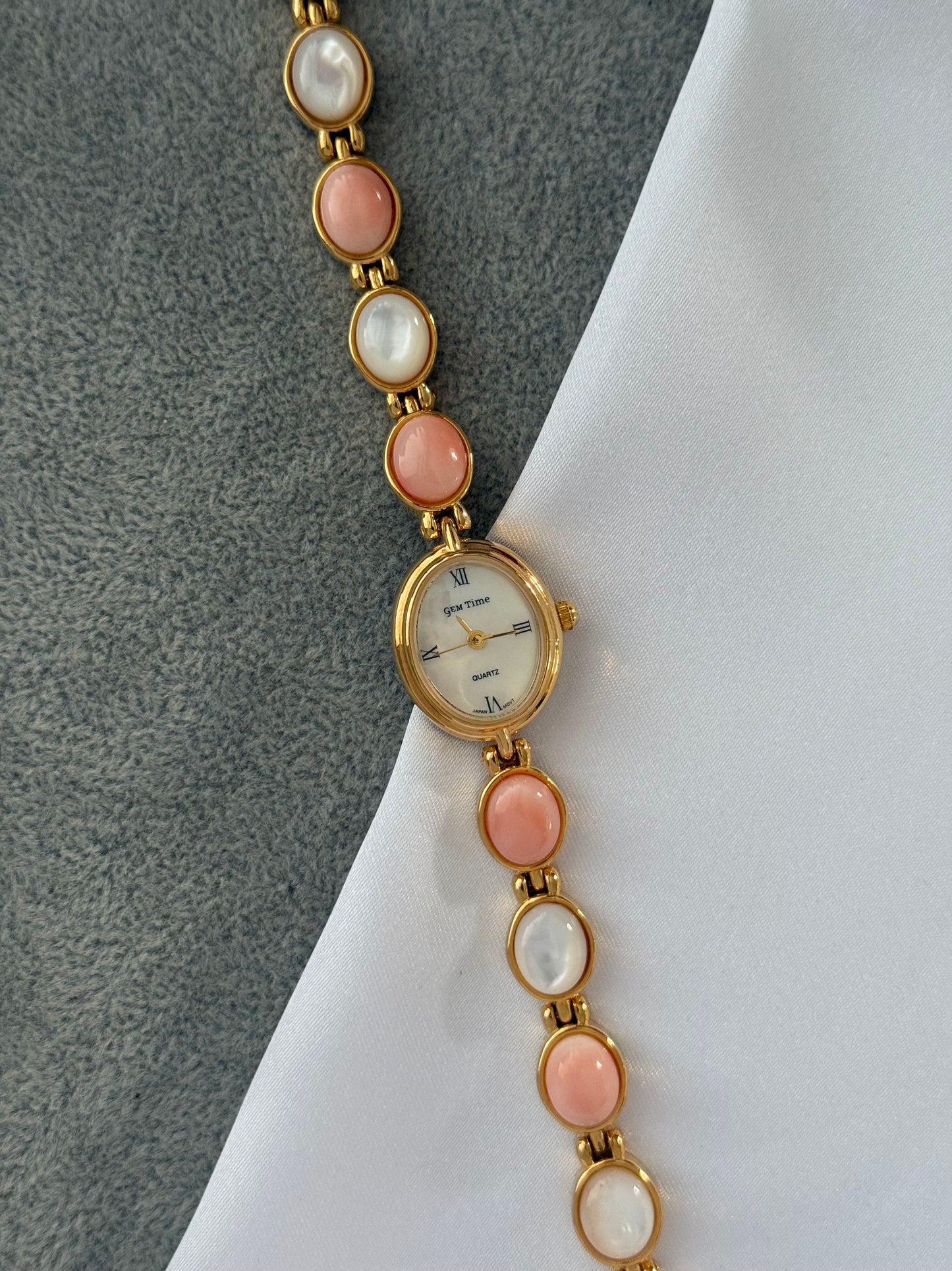 Vintage Pearly Gem Watch