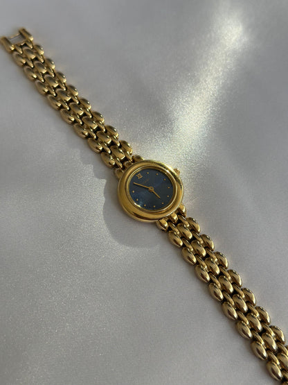 Vintage Blue Dial Accurist Watch